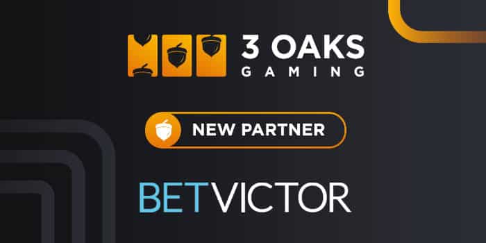 ทีม 3 Oaks Gaming ร่วมงานกับ BetVictor ในสหราชอาณาจักร