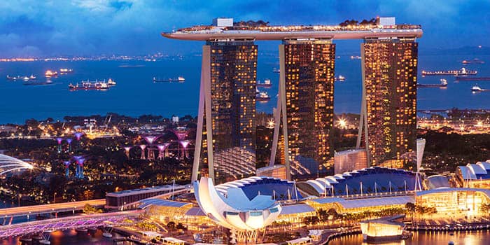 สิงคโปร์ต่ออายุใบอนุญาตการเล่นคาสิโนของ Marina Bay Sands