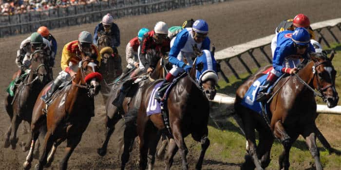 ชิวเชิล ดาวน์ส์เห็นการจับมือประจำปีเพราะการชนะเลิศของ Sovereignty ในเหตุการณ์ Kentucky Derby