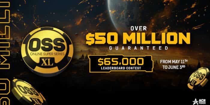 ซีรี่ส์ OSS XL ของ ACR Poker กำลัง “ยืดหด” อย่างดุเดือดขึ้นกว่าที่เคย