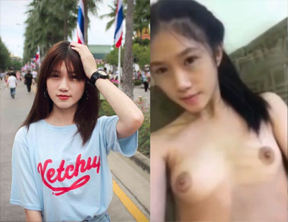 น้องน้ำหวาน มัธยมไทย หุ่นบาง ถอดชุดนักเรียน แก้ผ้าอวดหุ่น เห็นหมด